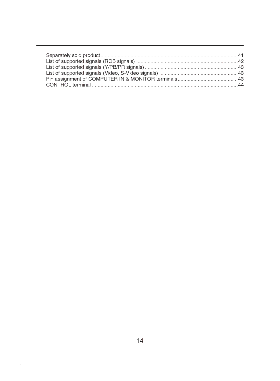 Toshiba TDP-S8 owner manual 