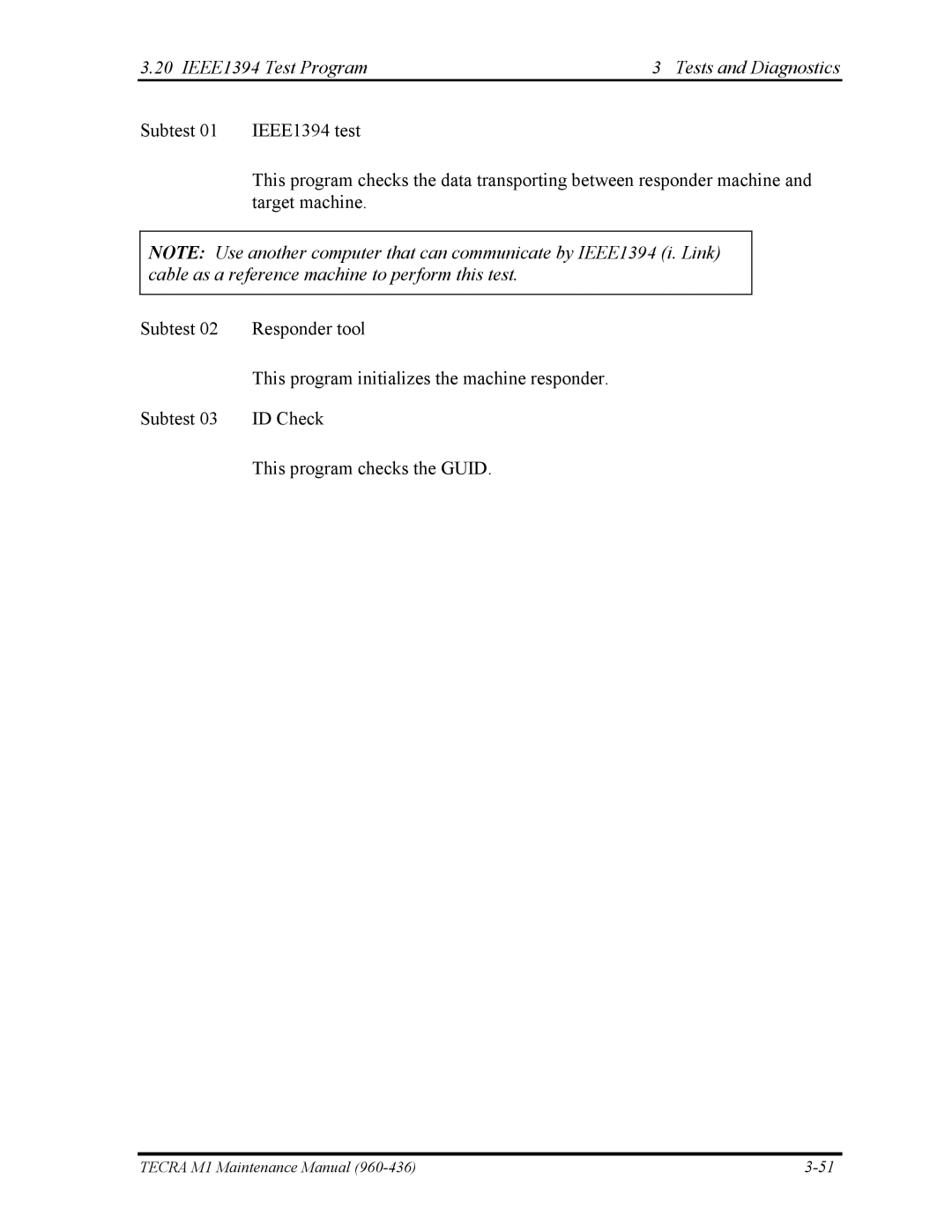 Toshiba tecra m1 manual Tecra M1 Maintenance Manual 