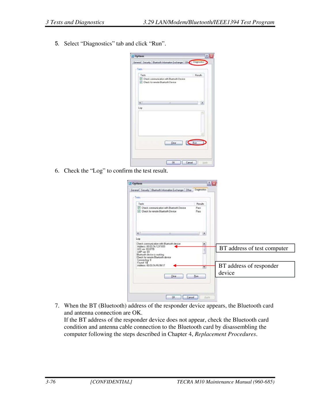 Toshiba TECRA, M10 manual Confidential 