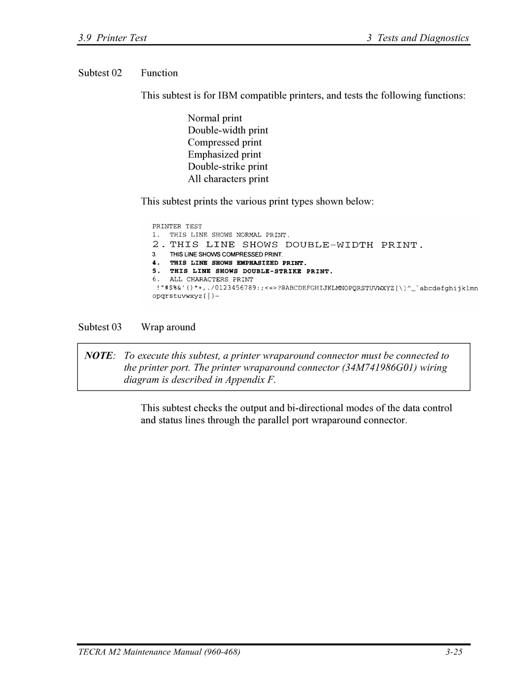 Toshiba tecra m2 manual Tecra M2 Maintenance Manual 