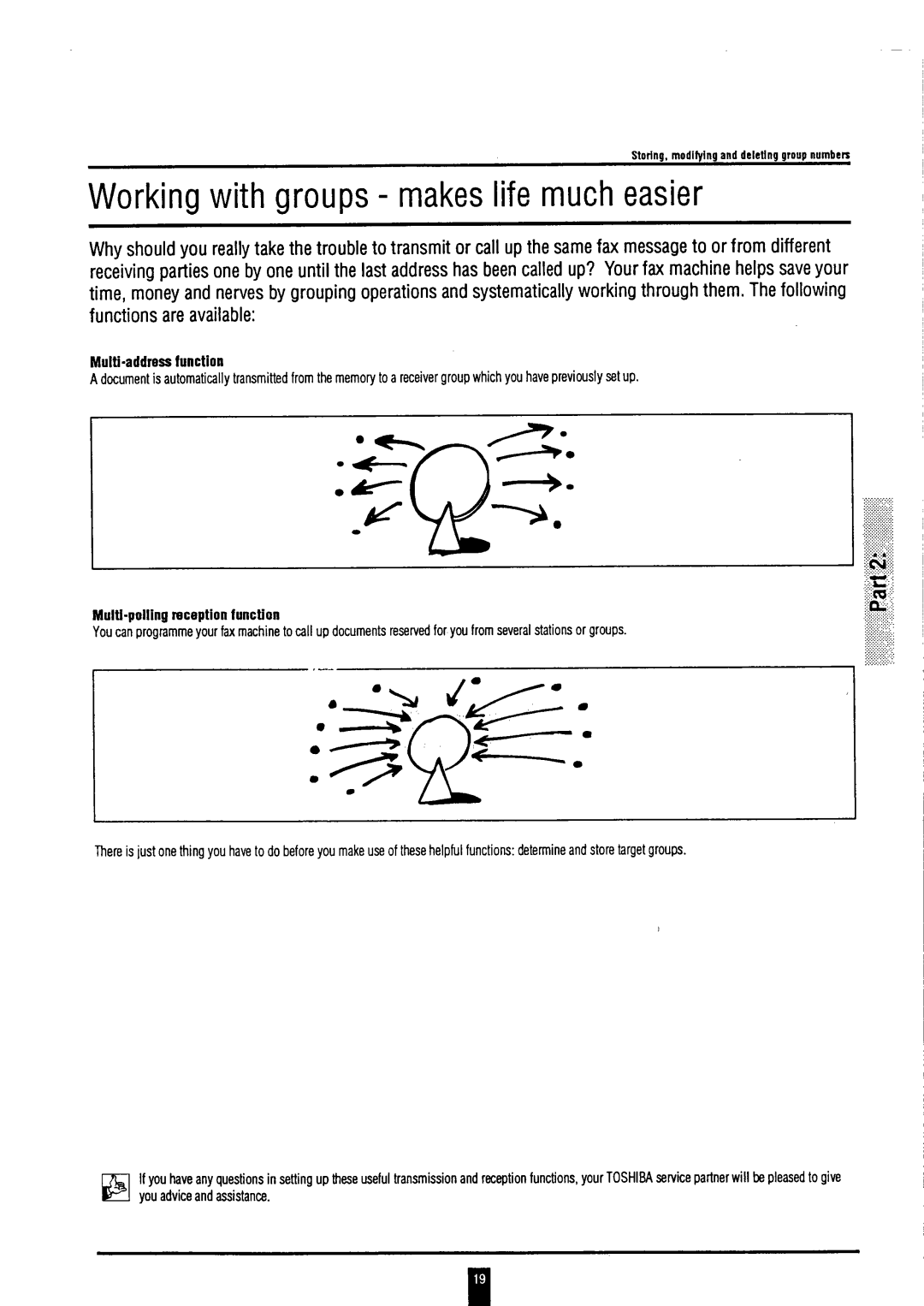 Toshiba tf, TF 501 instruction manual 