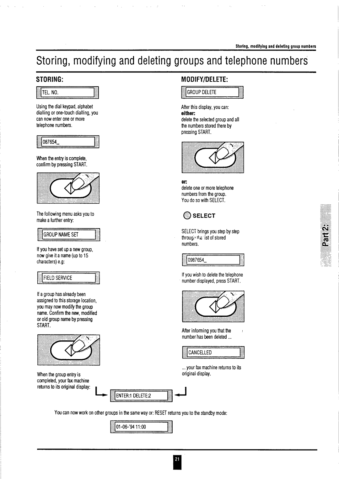 Toshiba tf, TF 501 instruction manual 