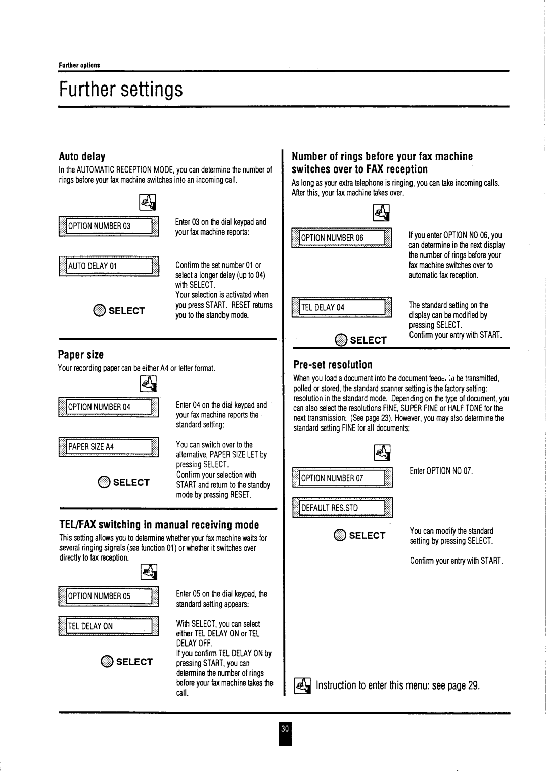 Toshiba tf, TF 501 instruction manual 