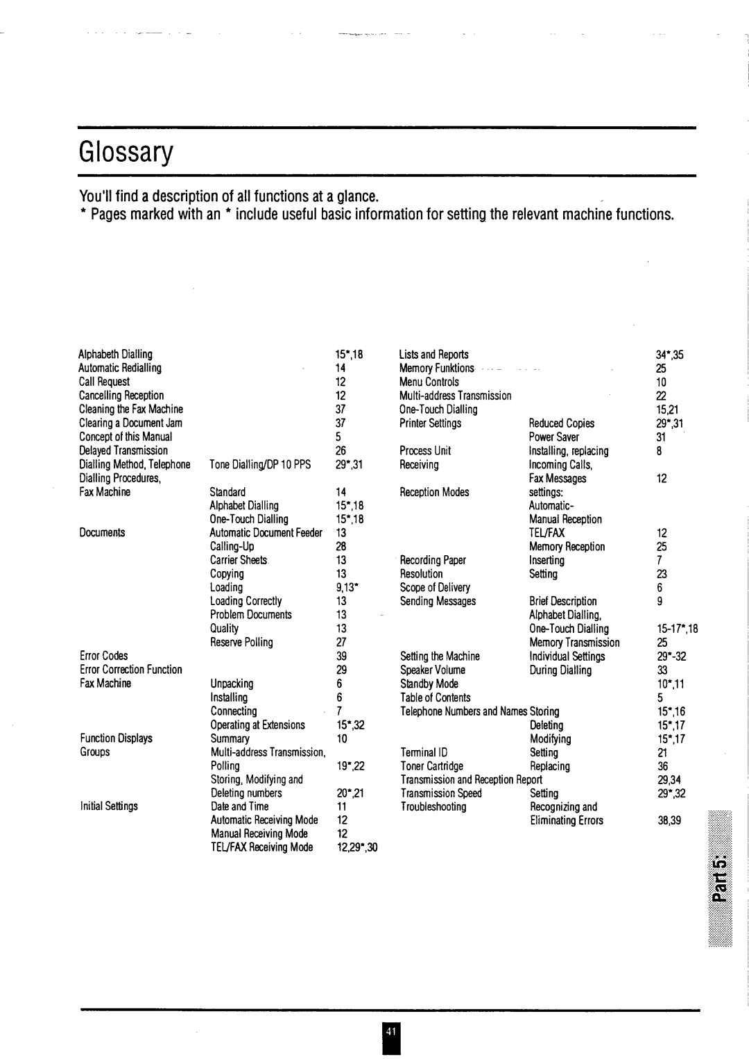 Toshiba TF 501, tf instruction manual 