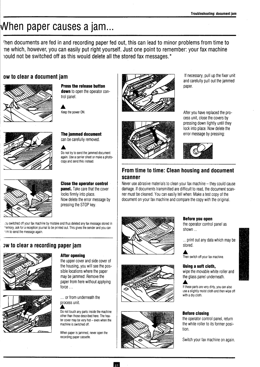 Toshiba TF 531 / 551 instruction manual 