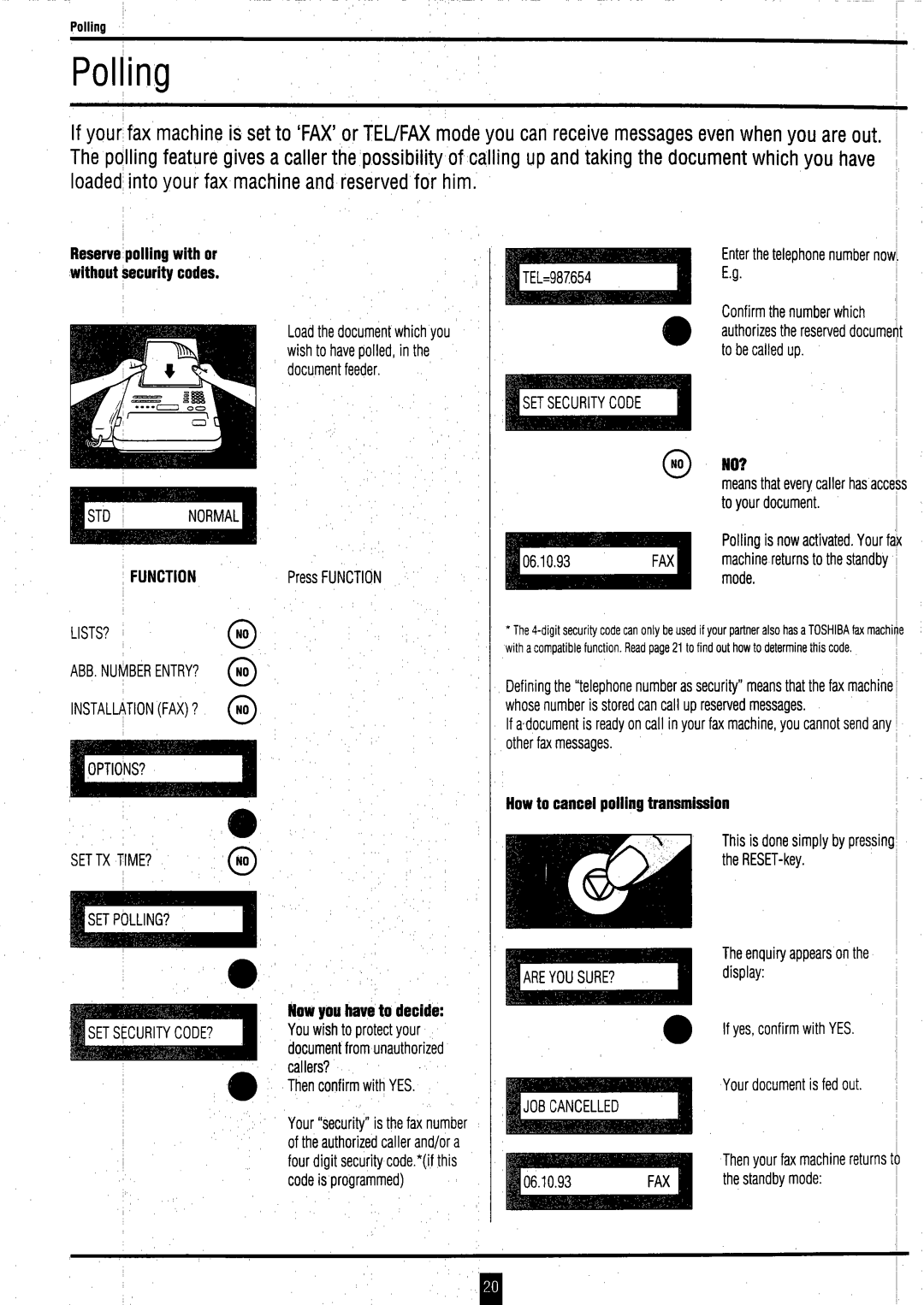 Toshiba TF P51 instruction manual 