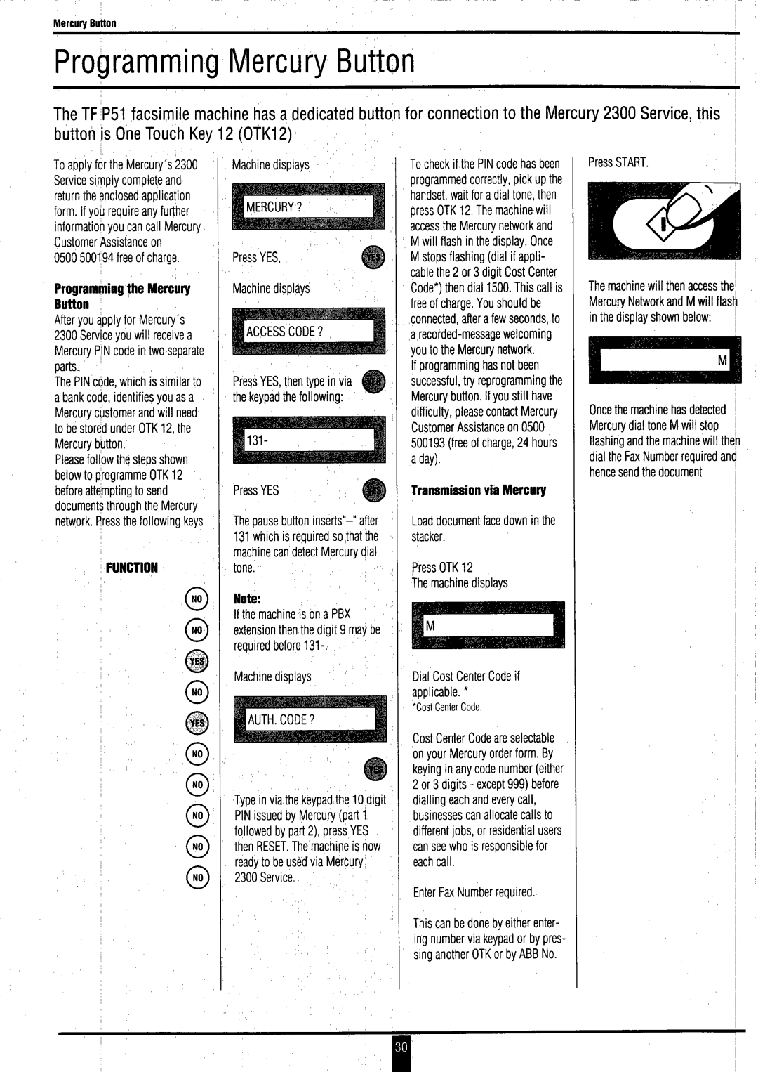 Toshiba TF P51 instruction manual 