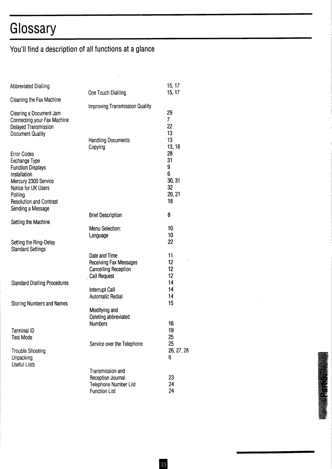 Toshiba TF P51 instruction manual 