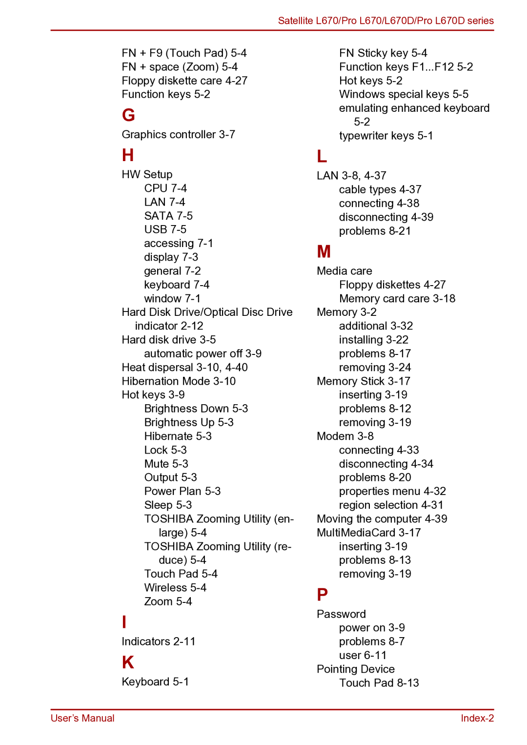 Toshiba toshiba satellite user manual Windows special keys 5-5 emulating enhanced keyboard 