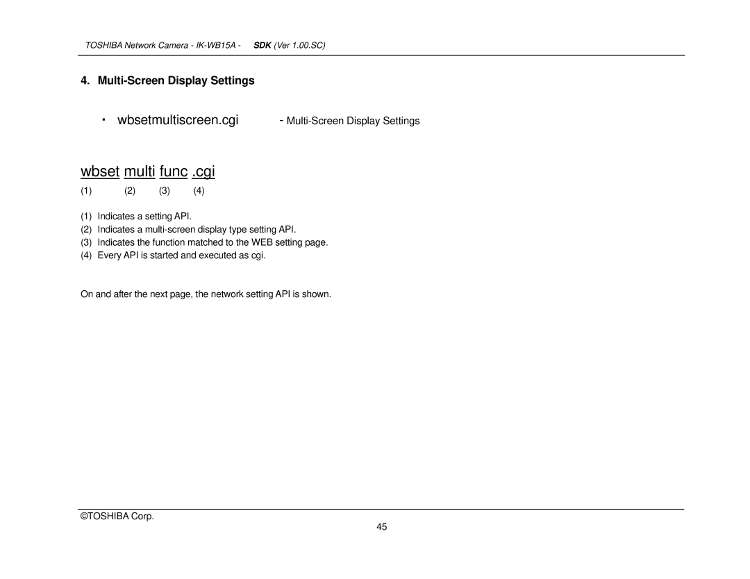Toshiba Toshiba manual Wbset multi func .cgi 