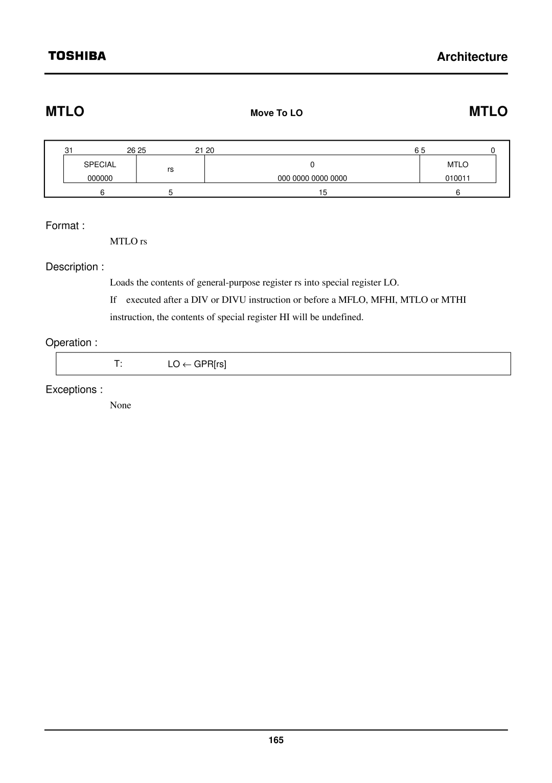 Toshiba TX39 user manual Mtlo 