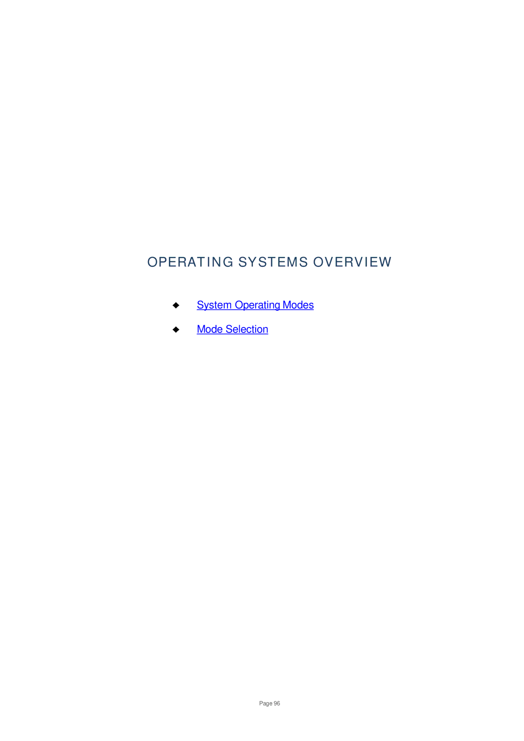 Toshiba V200 user manual Operating Systems Overview 