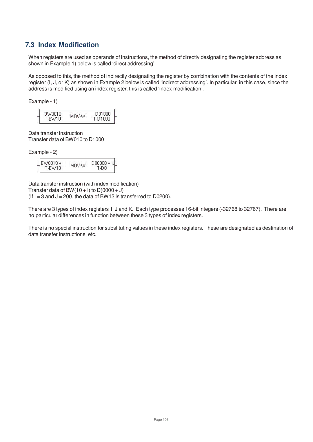 Toshiba V200 user manual Index Modification 