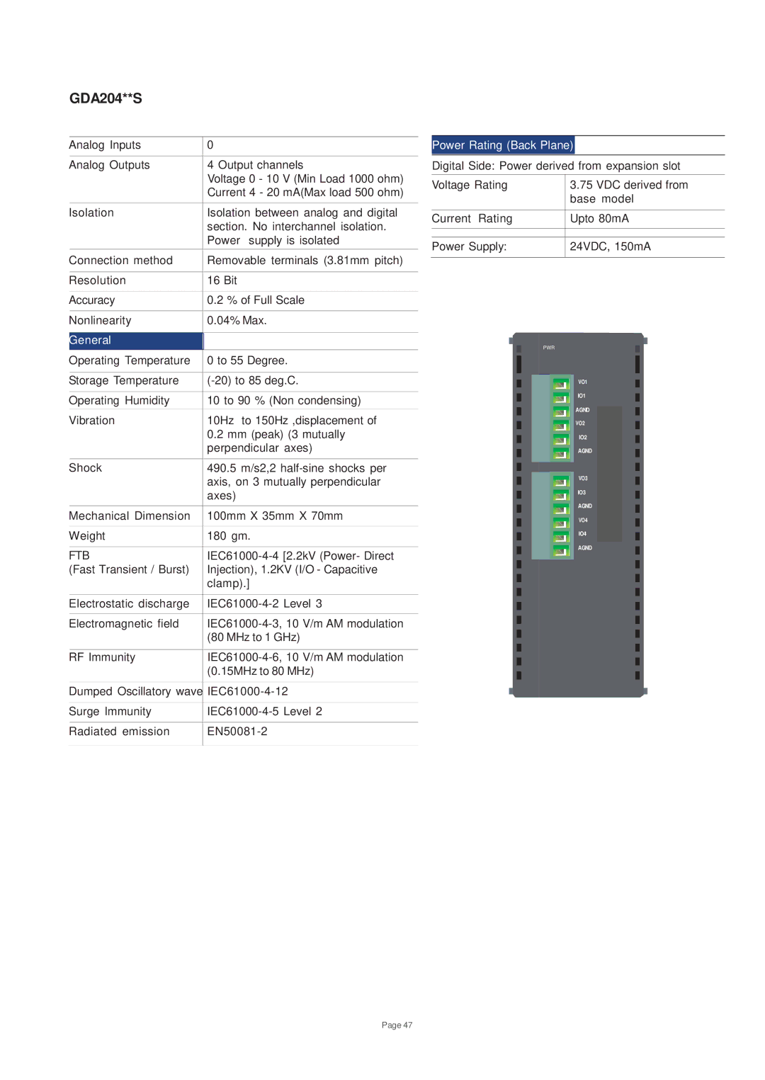 Toshiba V200 user manual GDA204**S 