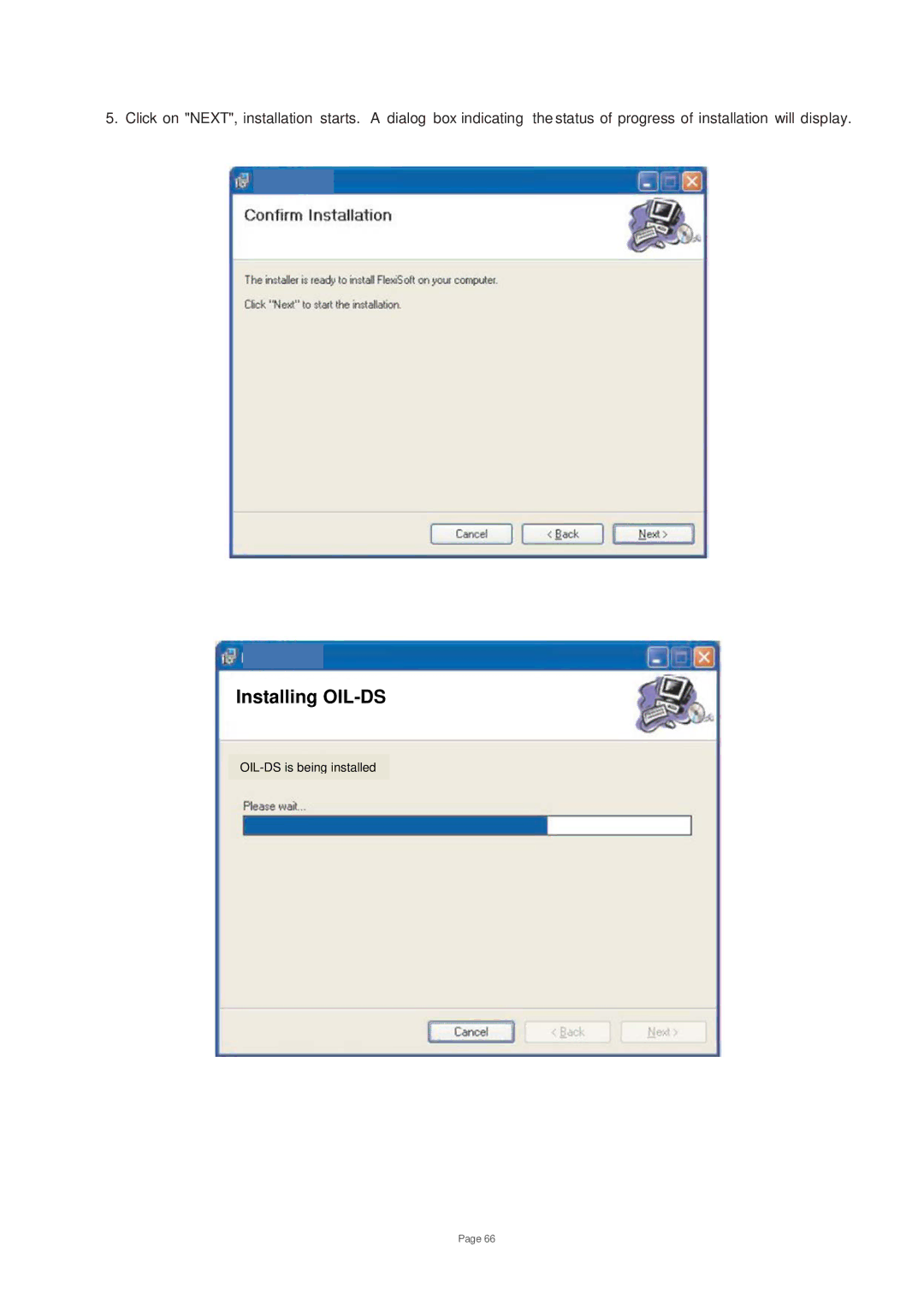 Toshiba V200 user manual Installing OIL-DS 