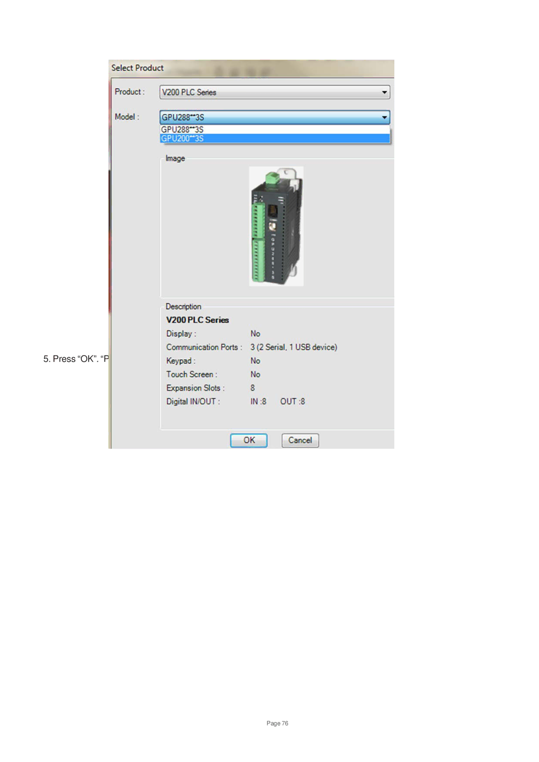 Toshiba V200 user manual 