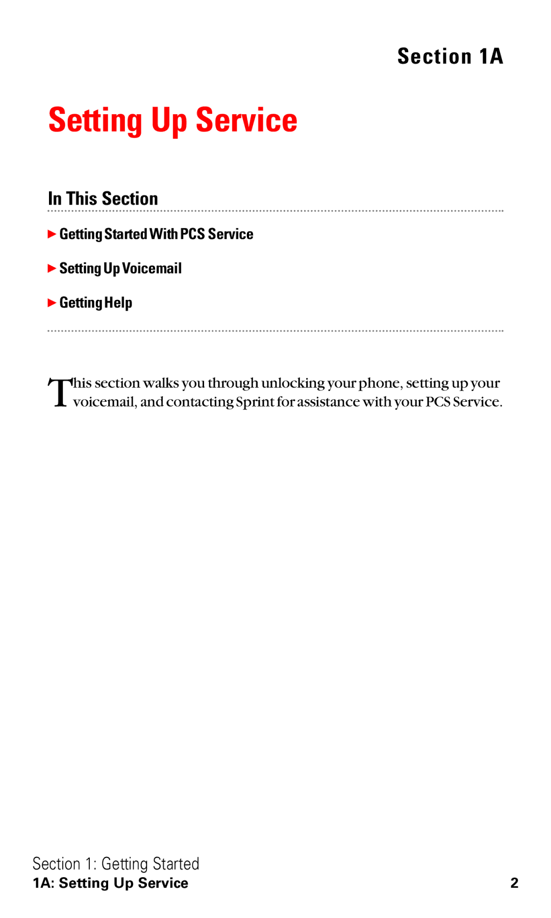 Toshiba VM4050 manual Setting Up Service 