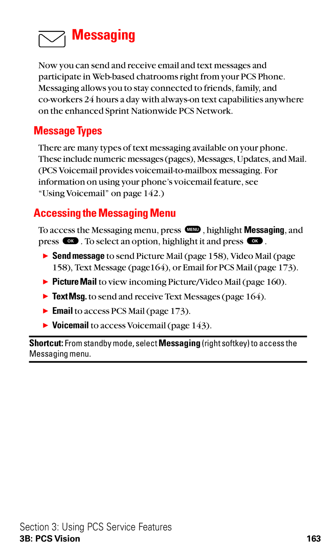 Toshiba VM4050 manual Message Types, Accessing the Messaging Menu 