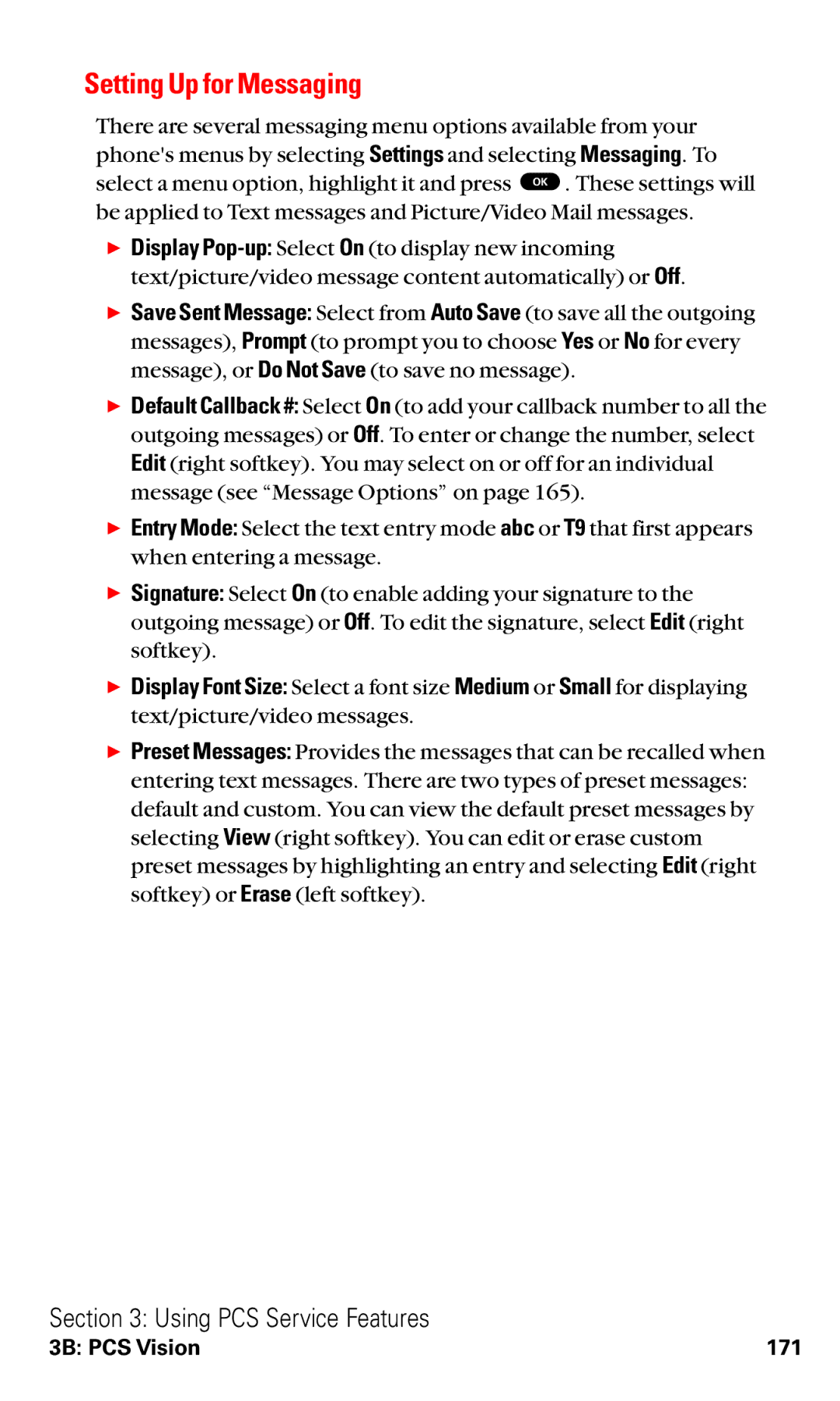 Toshiba VM4050 manual Setting Up for Messaging 