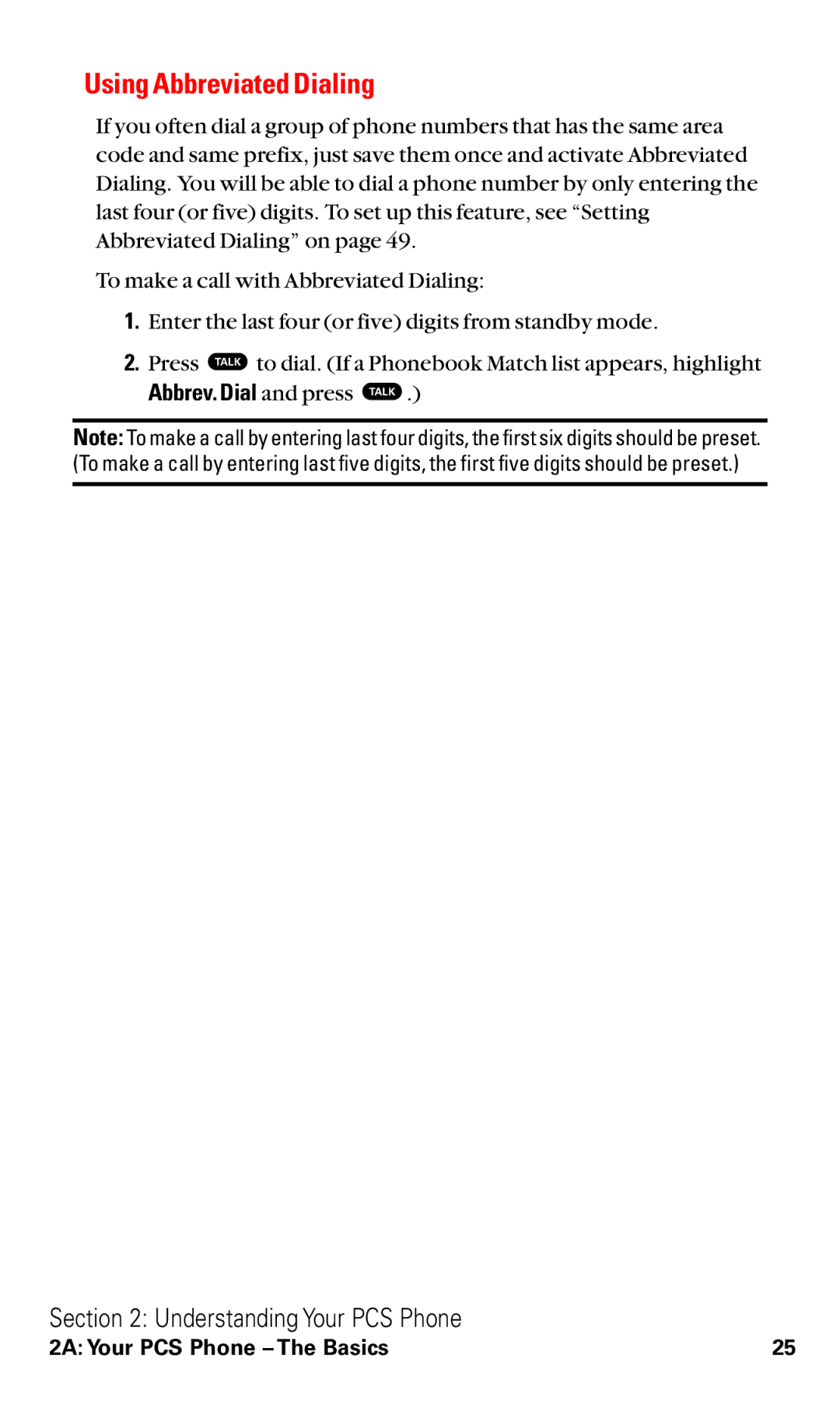 Toshiba VM4050 manual Using Abbreviated Dialing 