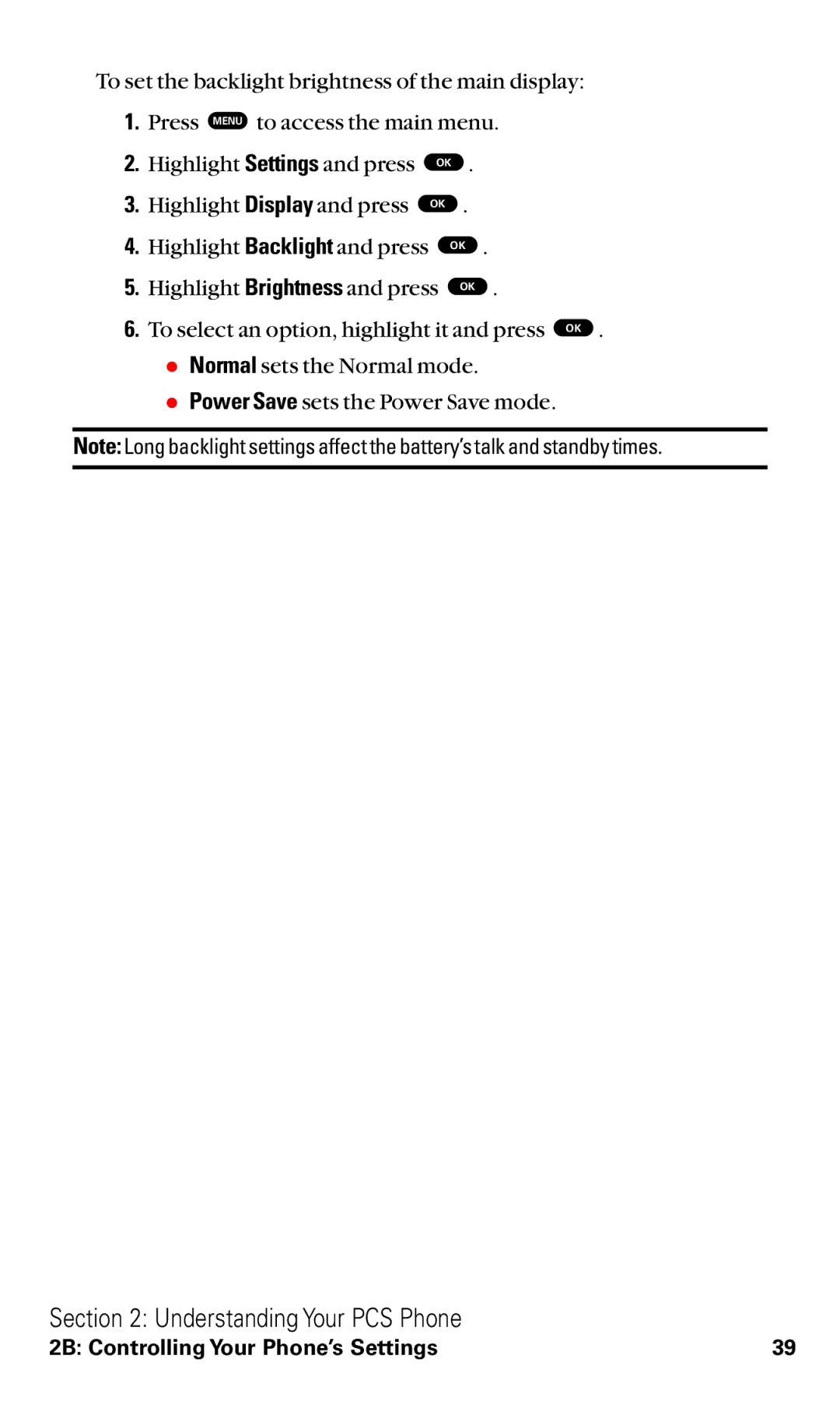 Toshiba VM4050 manual Highlight Brightness and press OK 