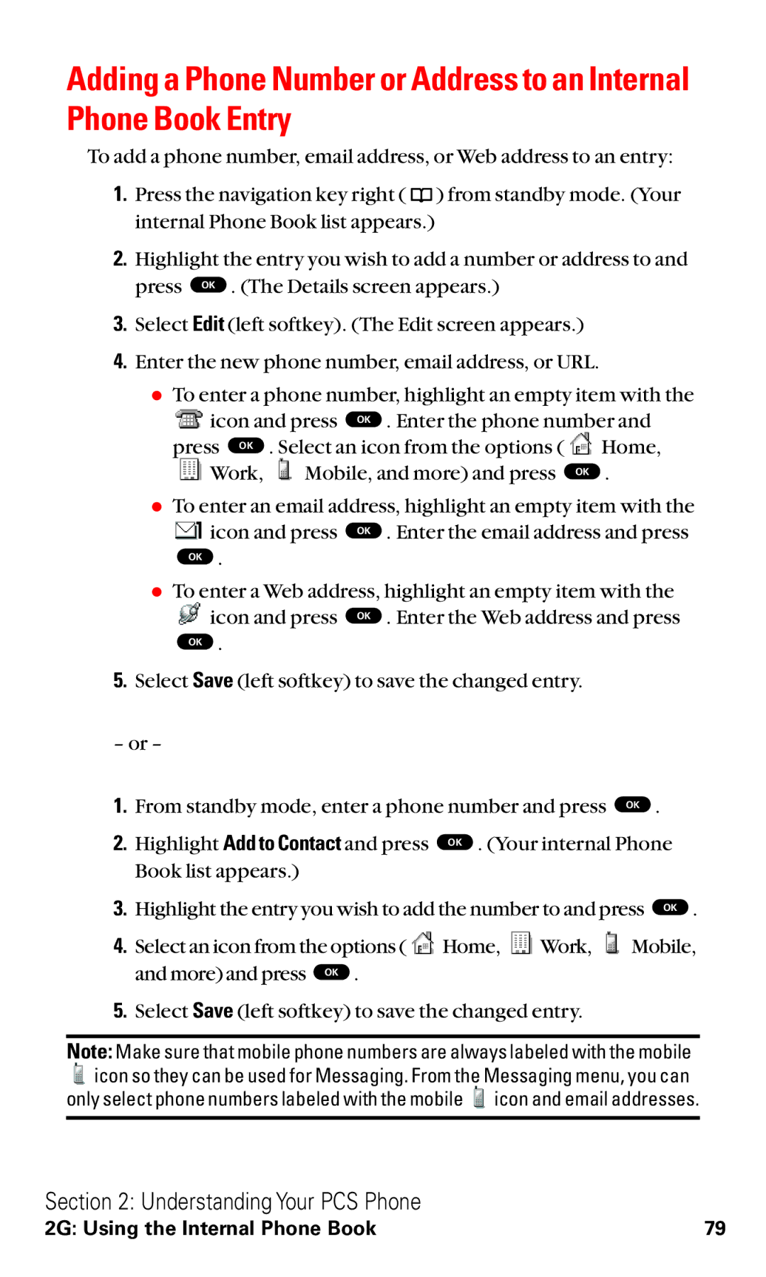 Toshiba VM4050 manual Understanding Your PCS Phone 