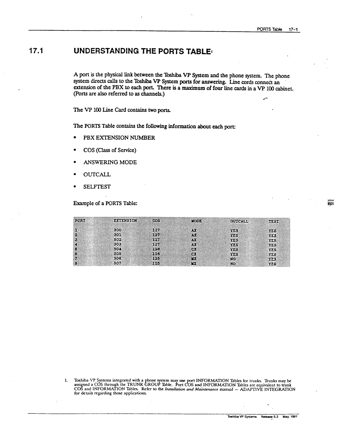 Toshiba VP 300S manual 