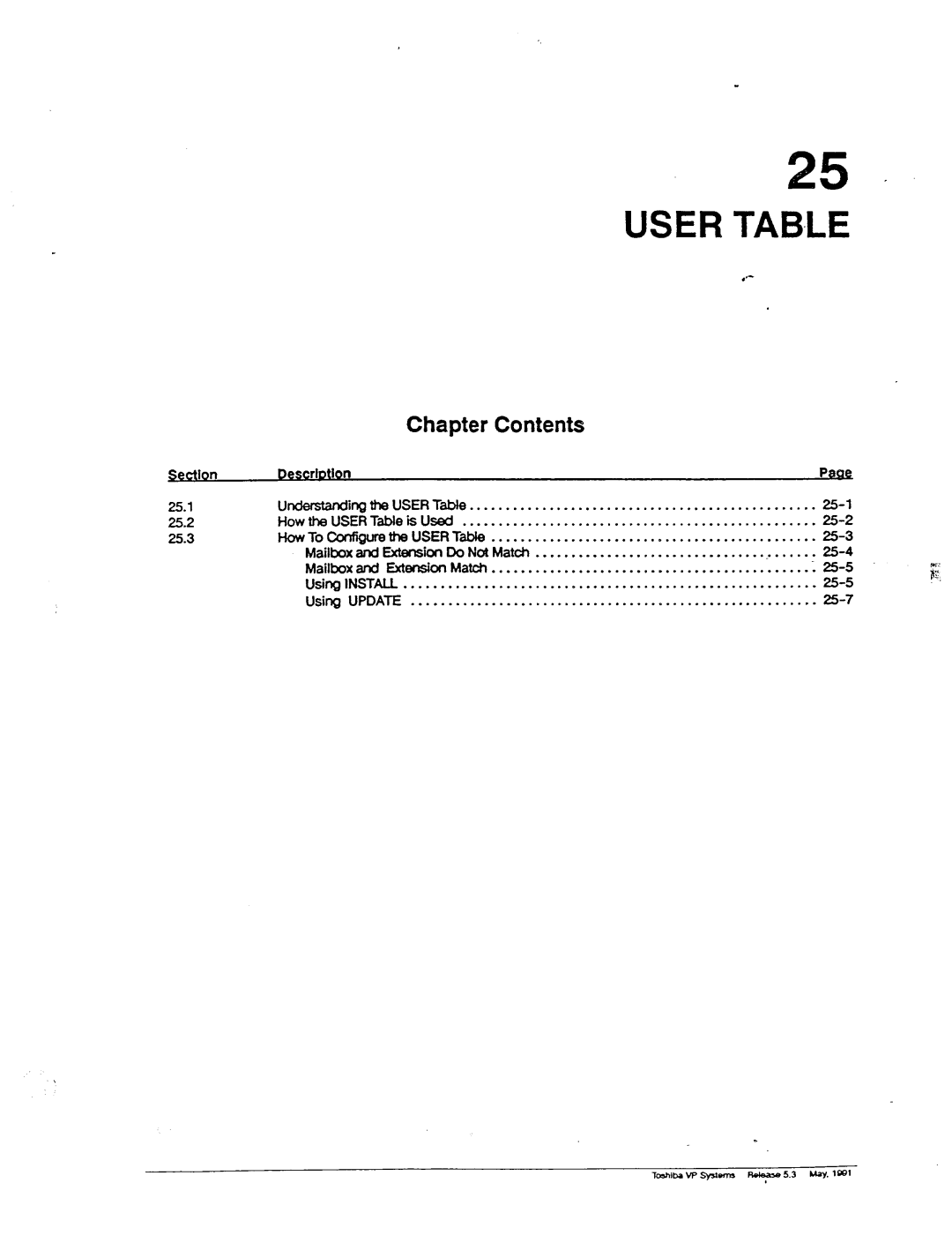 Toshiba VP 300S manual 