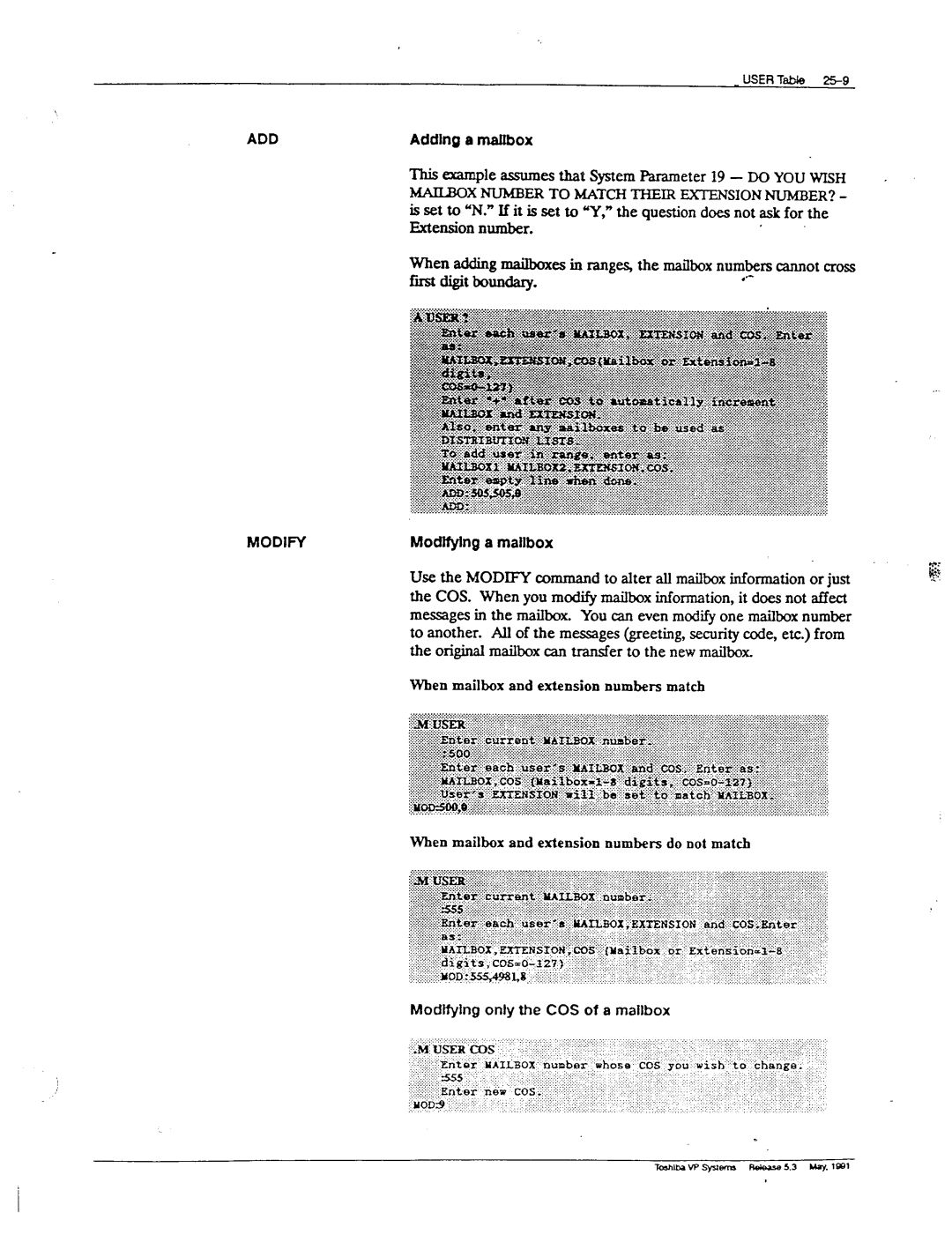 Toshiba VP 300S manual 