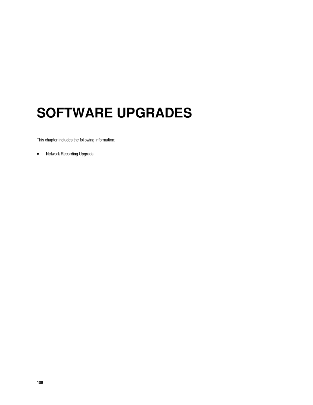 Toshiba XVR16-120-X, XVR4-120-X user manual Software Upgrades 