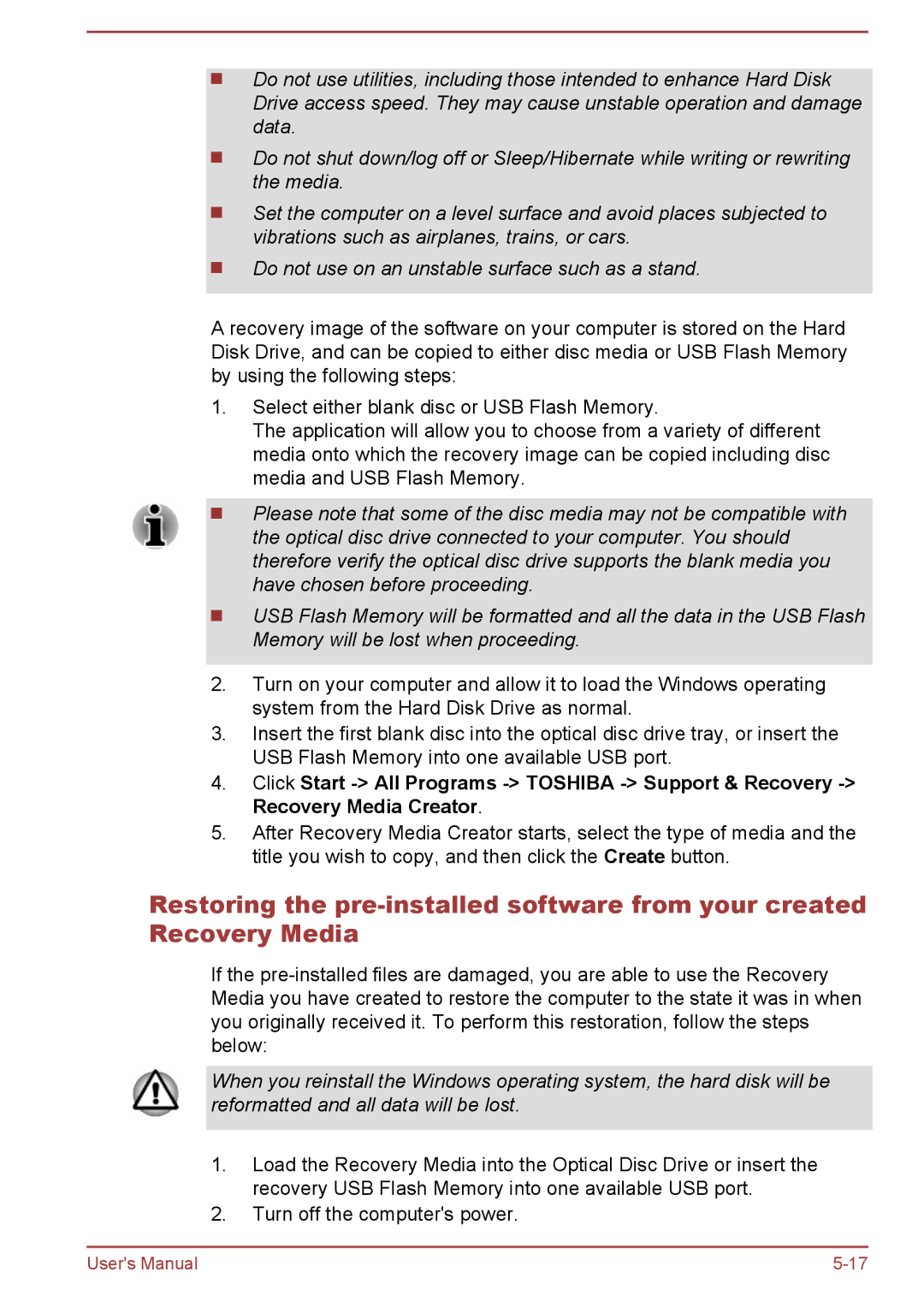 Toshiba Z40-A, Z30-A, Z50-A, Z30t-A user manual 