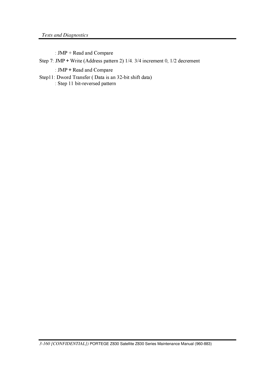 Toshiba Z830 manual Tests and Diagnostics 