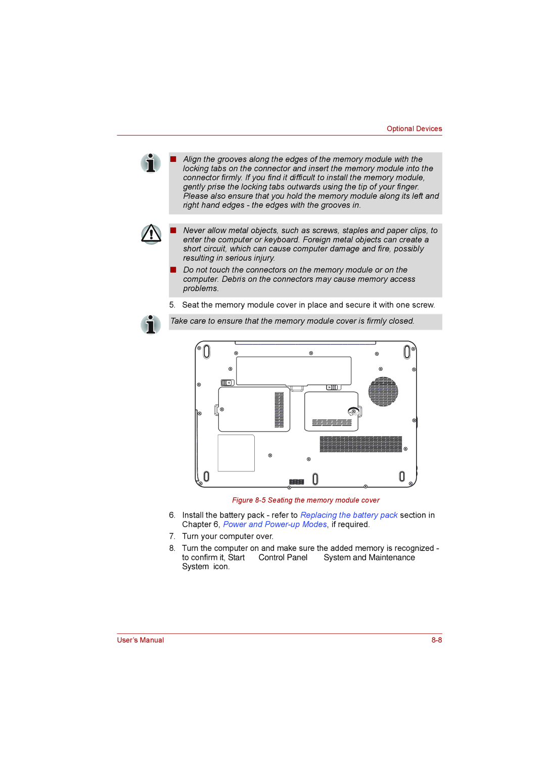 Toshiba toshiba satellite l550/ satellite pro l550/ satellite l550d/ satellite pro l550d series user manual 