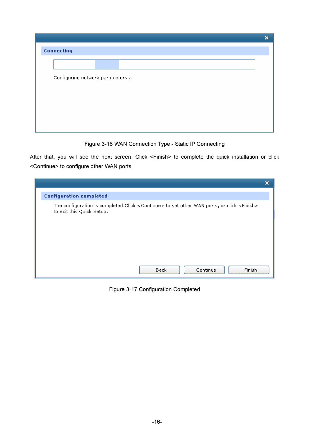 TP-Link 1910010933 manual Configuration Completed 