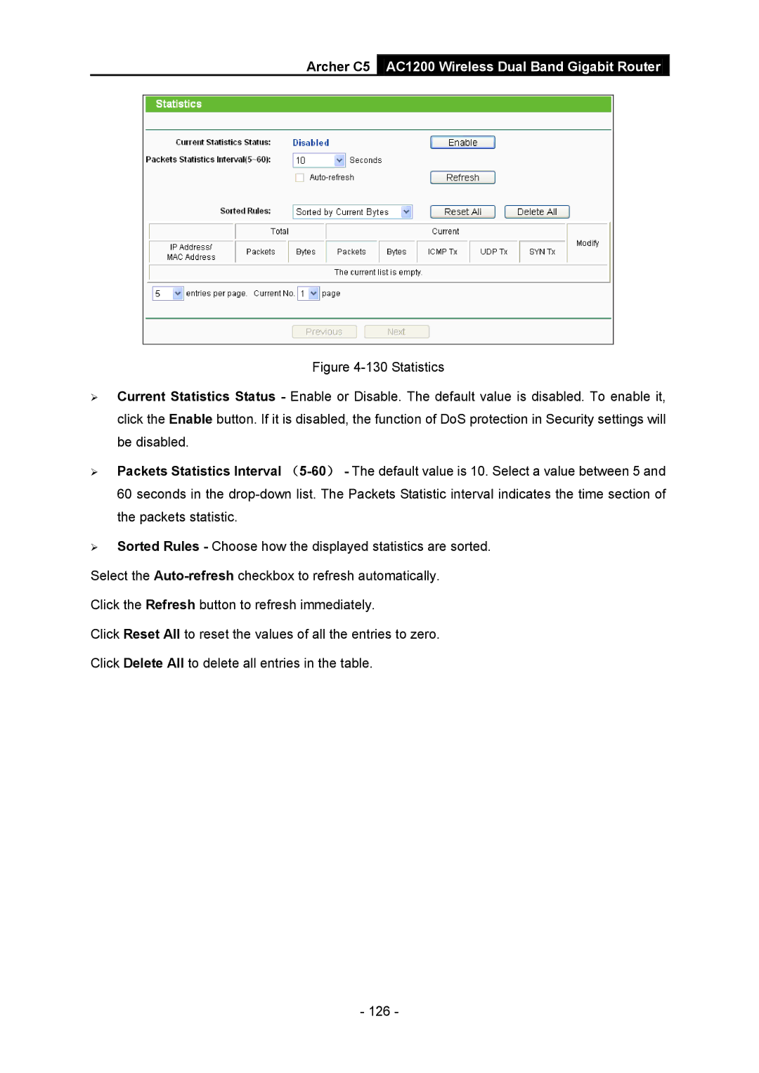 TP-Link manual Archer C5 AC1200 Wireless Dual Band Gigabit Router 