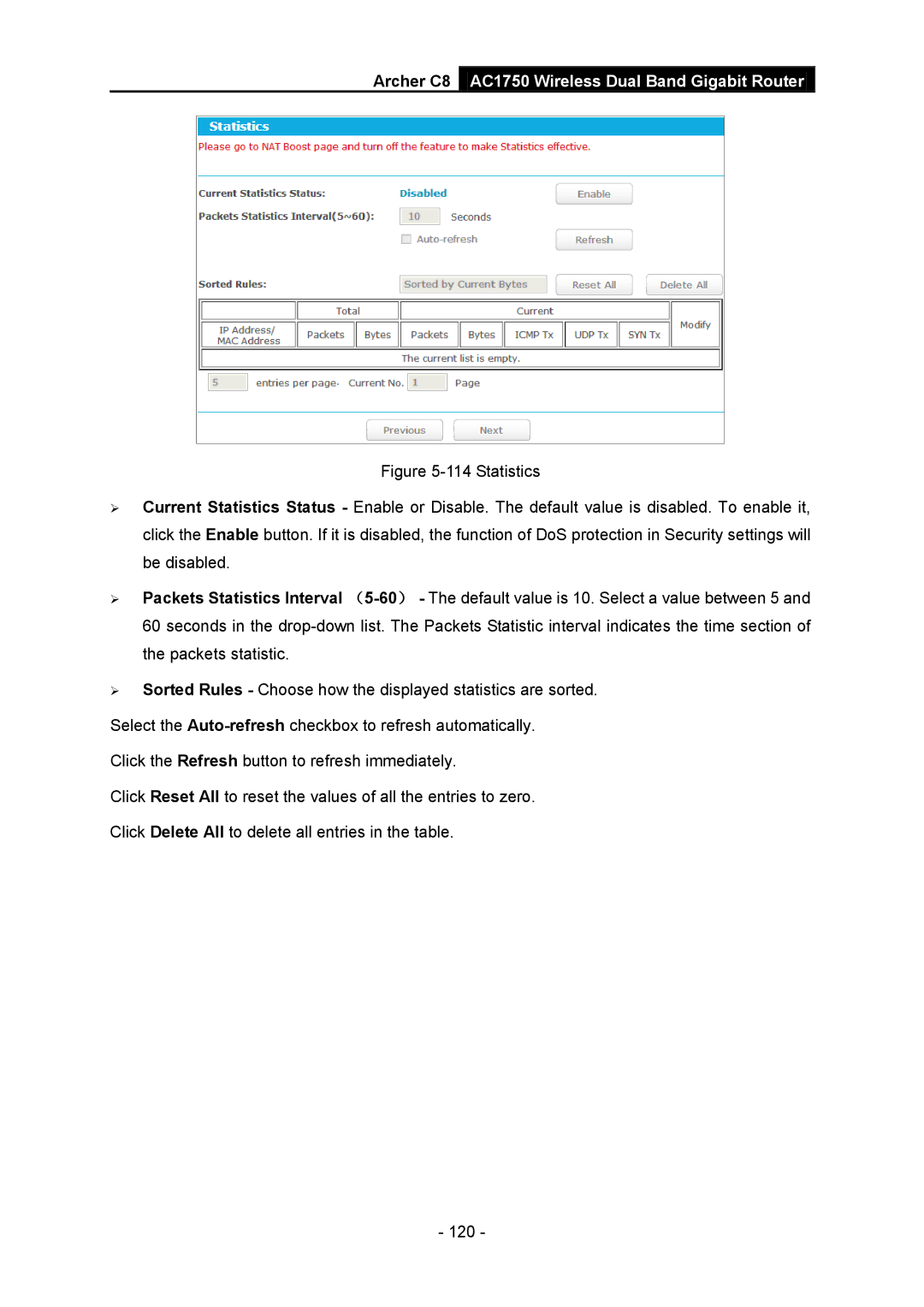 TP-Link manual Archer C8 AC1750 Wireless Dual Band Gigabit Router 