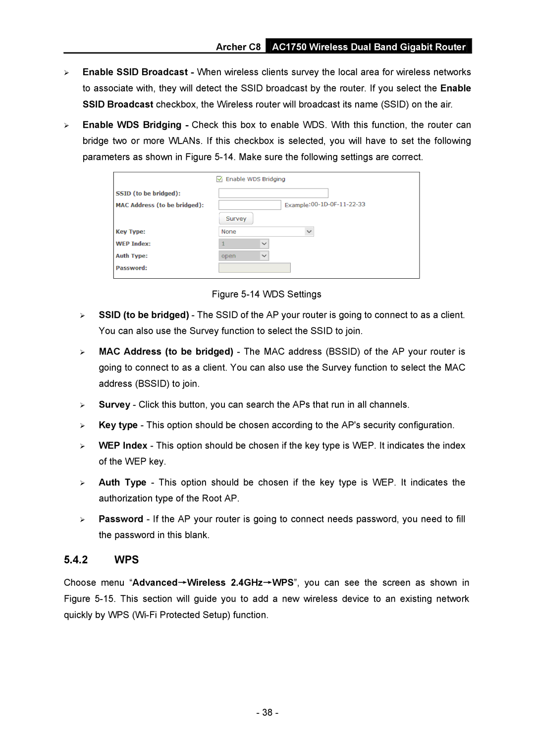 TP-Link AC1750 manual 2 WPS 