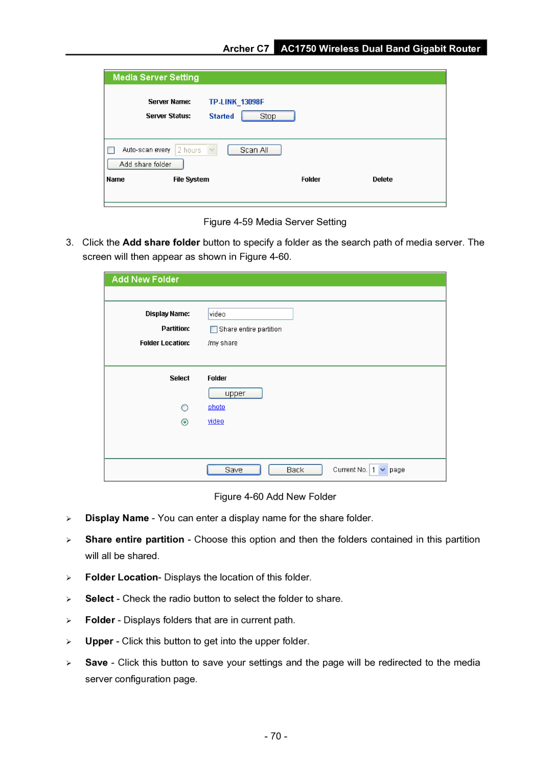 TP-Link manual Archer C7 AC1750 Wireless Dual Band Gigabit Router 