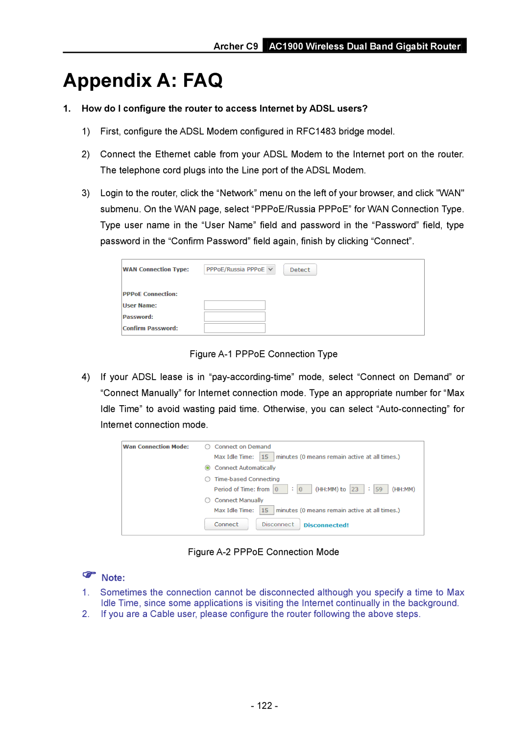 TP-Link AC1900 manual Appendix a FAQ 