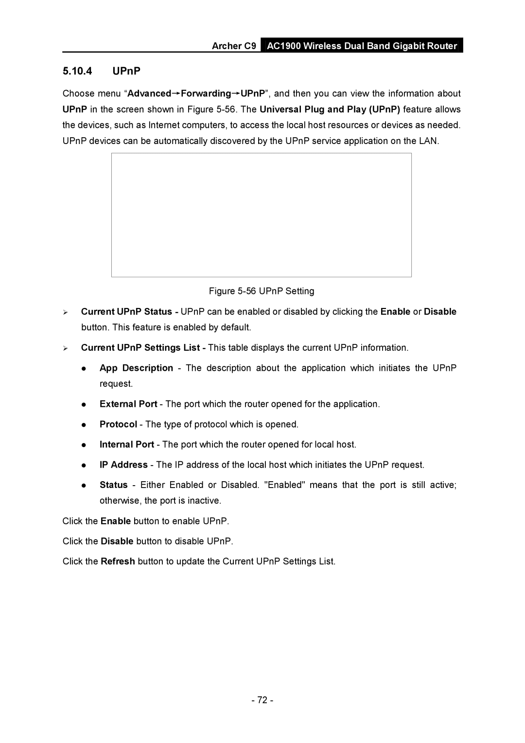 TP-Link AC1900 manual UPnP 