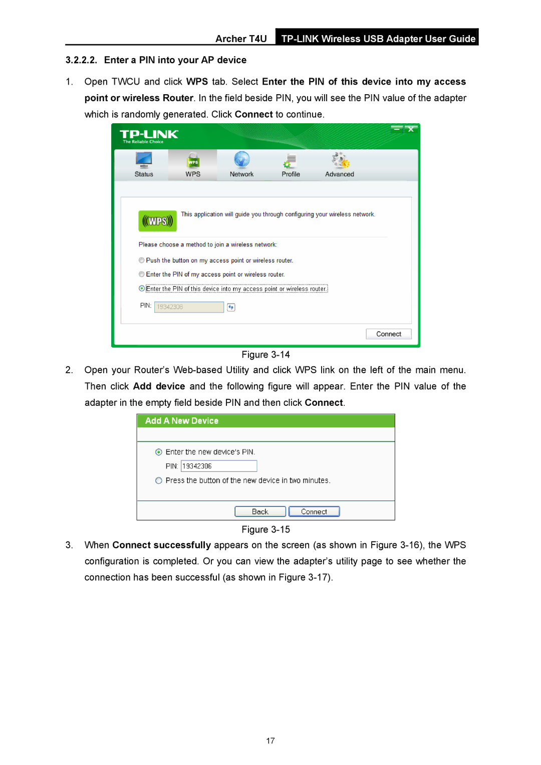 TP-Link manual Archer T4U TP-LINK Wireless USB Adapter User Guide 