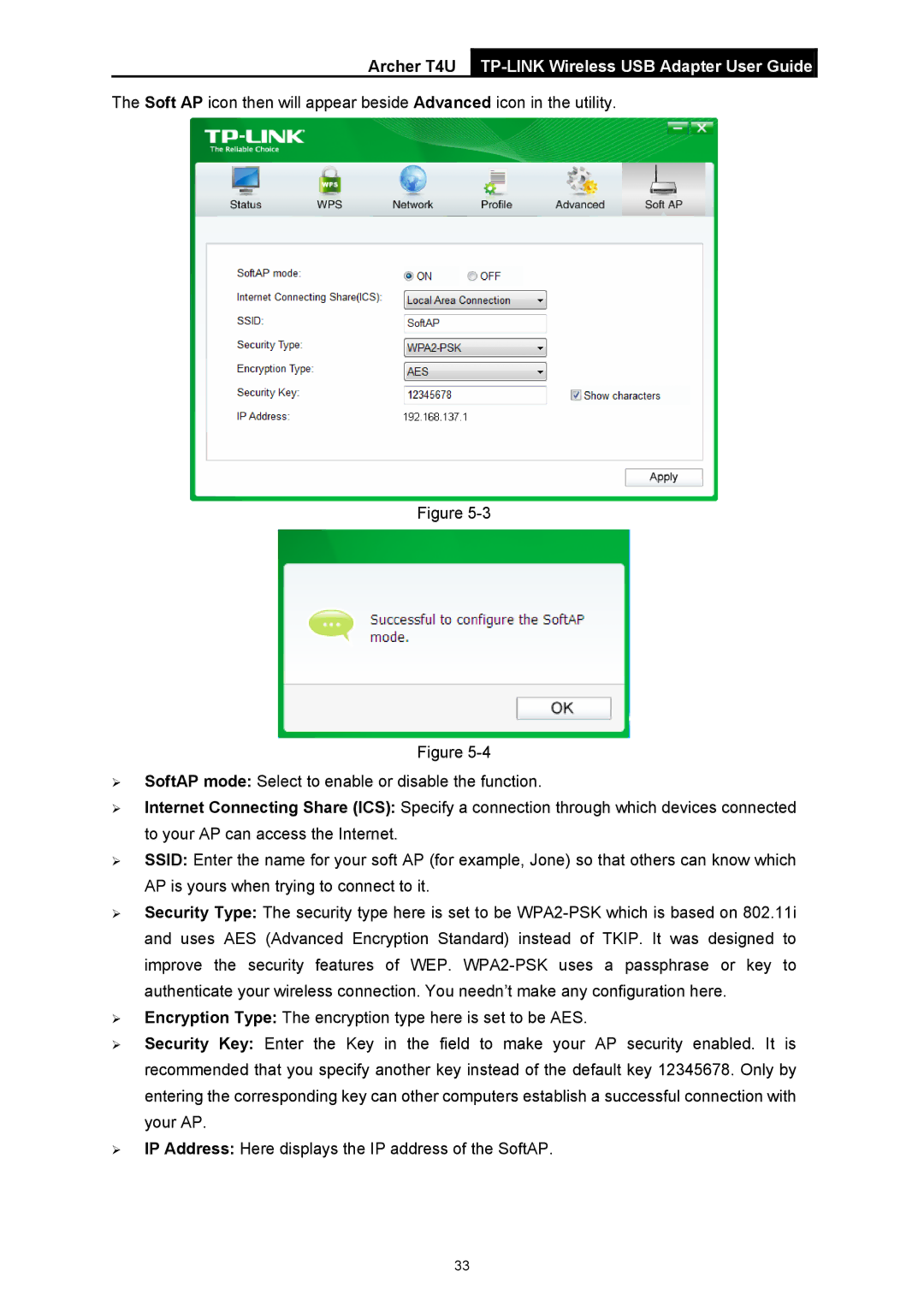 TP-Link manual Archer T4U TP-LINK Wireless USB Adapter User Guide 