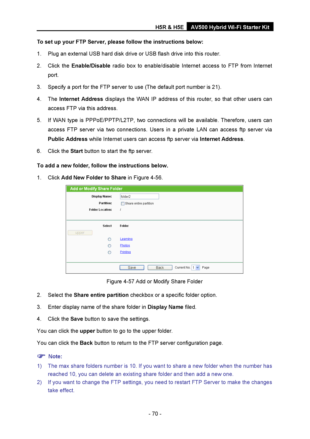 TP-Link H5R, H5S manual AV500 Hybrid Wi-Fi Starter Kit 