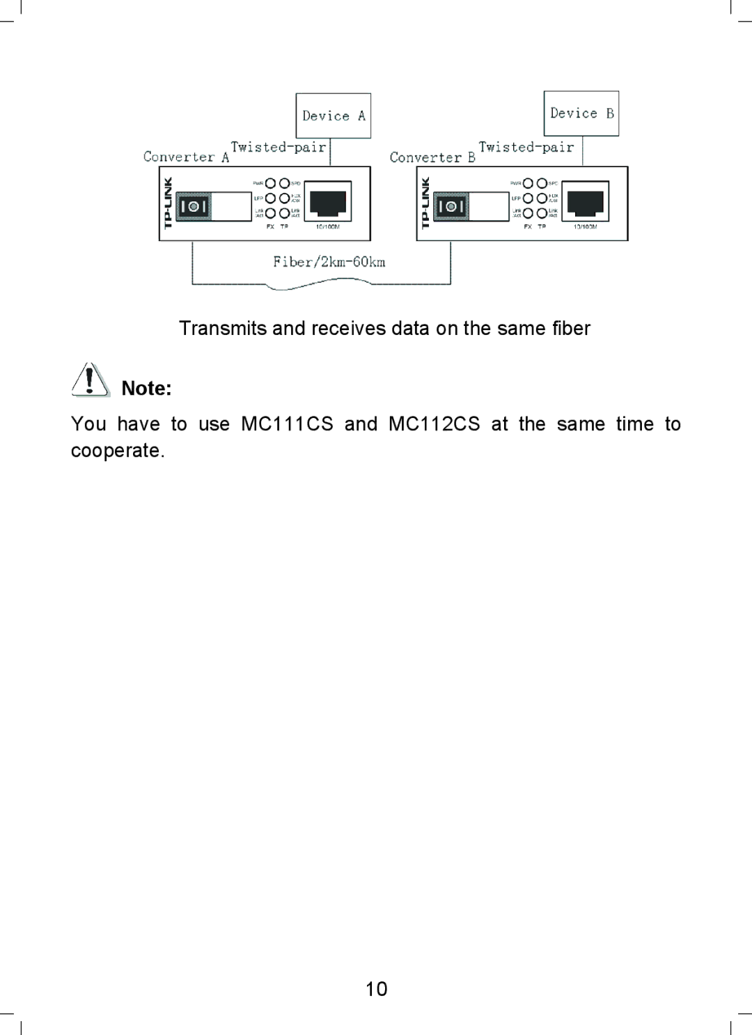 TP-Link MC112CS, MC110CS, MC100CM, MC111CS manual 