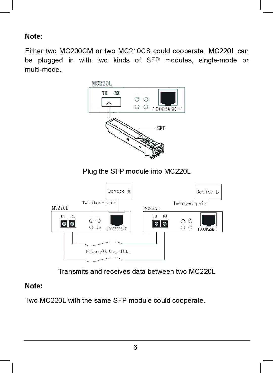 TP-Link MC220L, MC210CS, MC200CM manual 