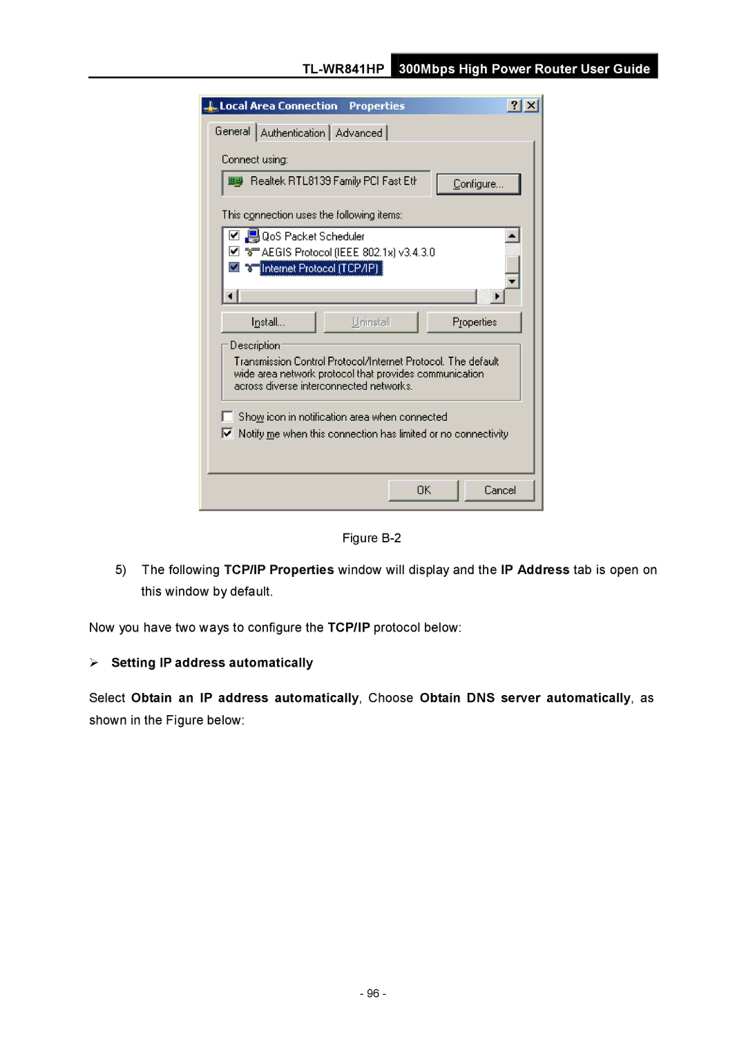 TP-Link Rev 1.0.0 1910010810 manual Shown in the Figure below 