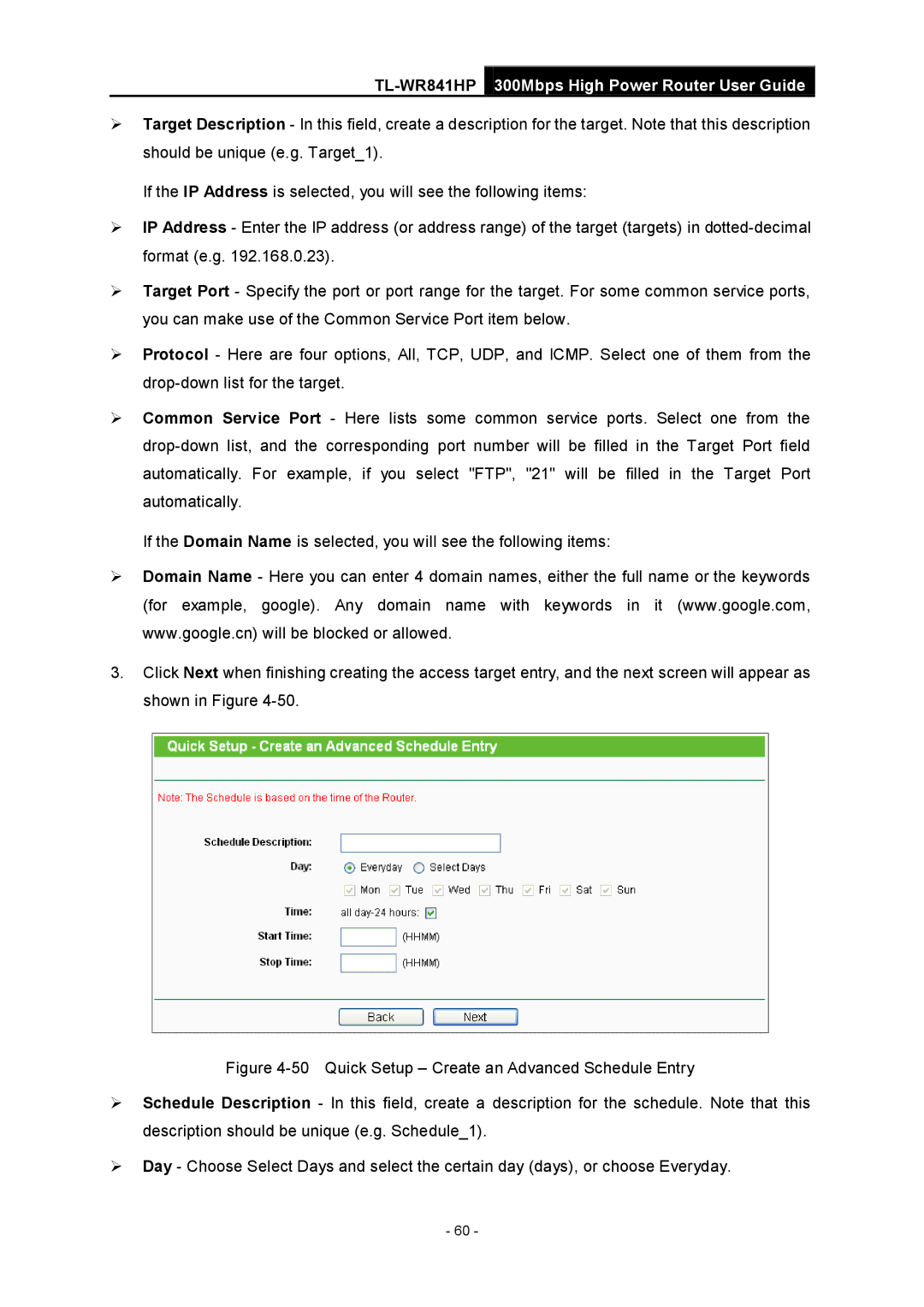 TP-Link Rev 1.0.0 1910010810 manual TL-WR841HP300Mbps High Power Router User Guide 