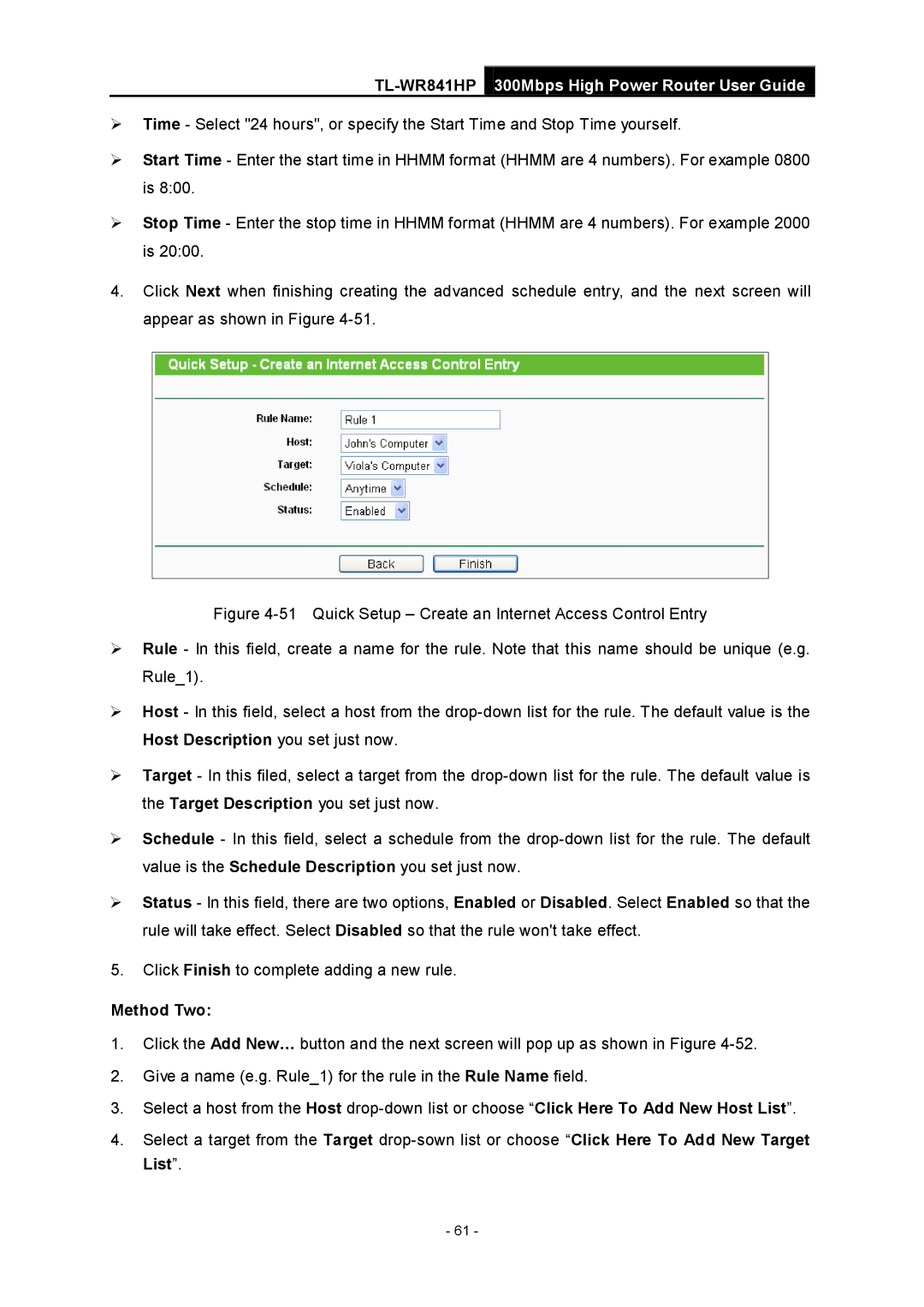 TP-Link Rev 1.0.0 1910010810 manual Method Two 