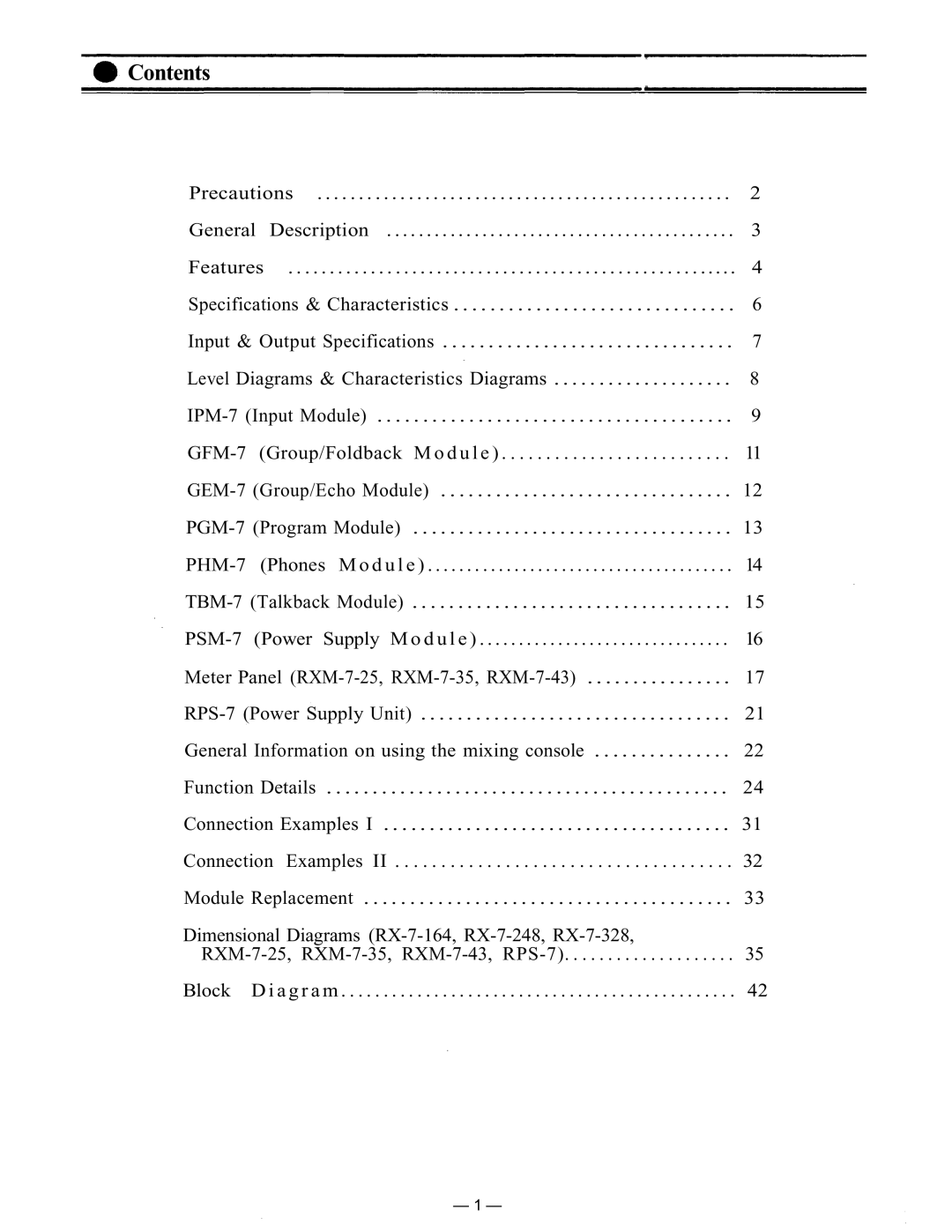 TP-Link RX-7-248 instruction manual Contents 