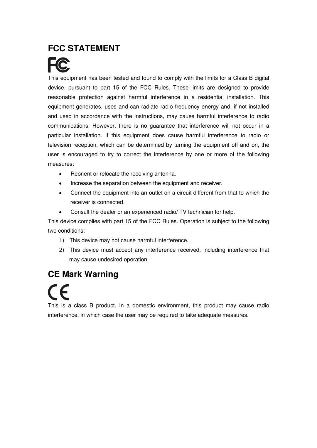 TP-Link TD-8811B manual FCC Statement 